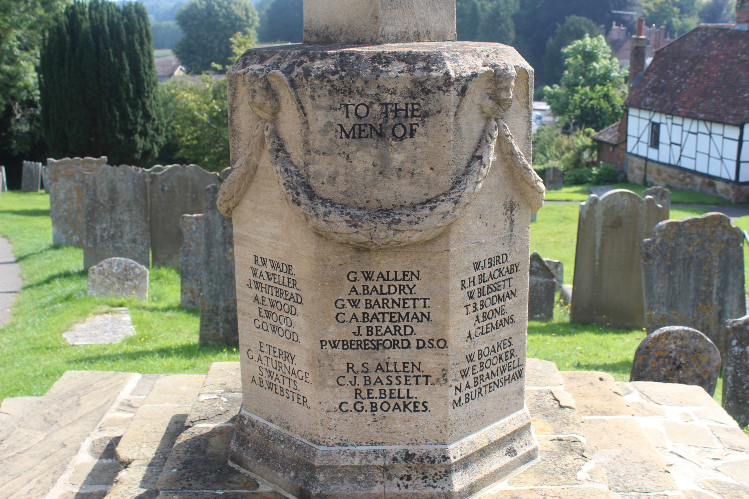 Westerham War Memorials Online